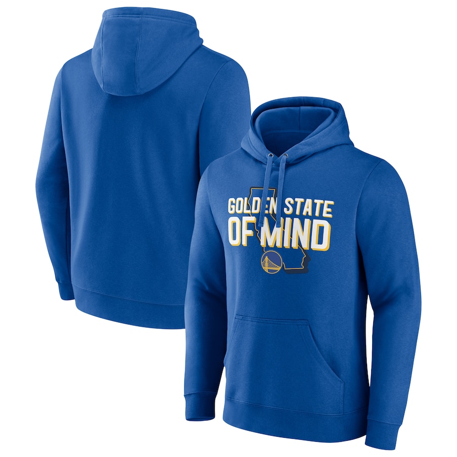 Men's Golden State Warriors Royal Tip-Off Pullover Hoodie Men's Golden State Warriors Royal Tip-Off Pullover Hoodie