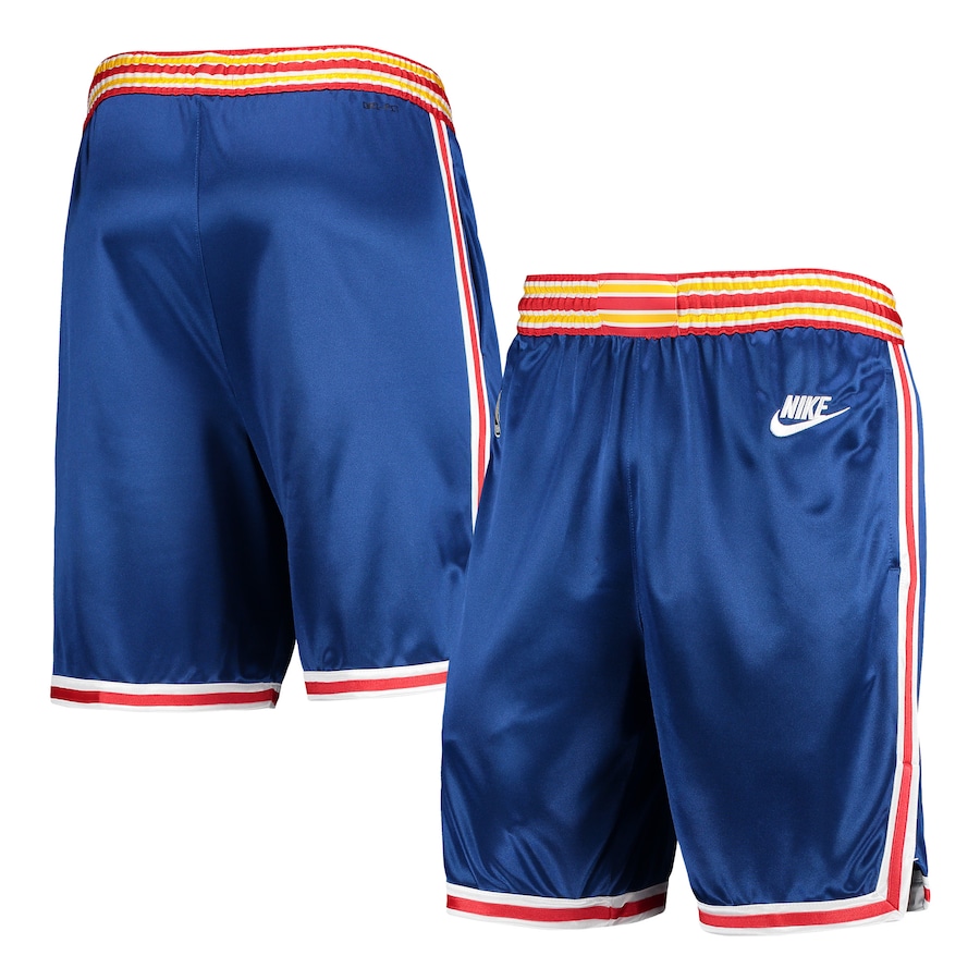 Men's Golden State Warriors NBA Royal/White 2021/22 Classic Edition Warriors Origins Swingman Performance Shorts Men's Golden State Warriors NBA Royal/White 2021/22 Classic Edition Warriors Origins Swingman Performance Shorts