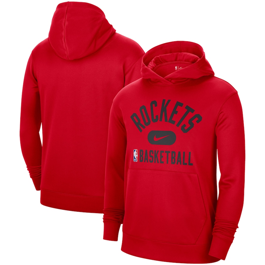 Men's Houston Rockets NBA Red 2021-2022 Spotlight On Court Performance Practice Pullover Hoodie Men's Houston Rockets NBA Red 2021-2022 Spotlight On Court Performance Practice Pullover Hoodie