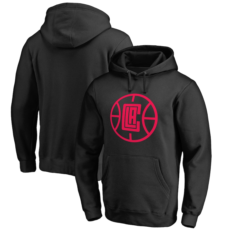 Men's LA Clippers Black Taylor Pullover Hoodie