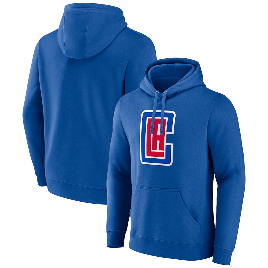Men's LA Clippers Royal Alternate Logo Pullover Hoodie