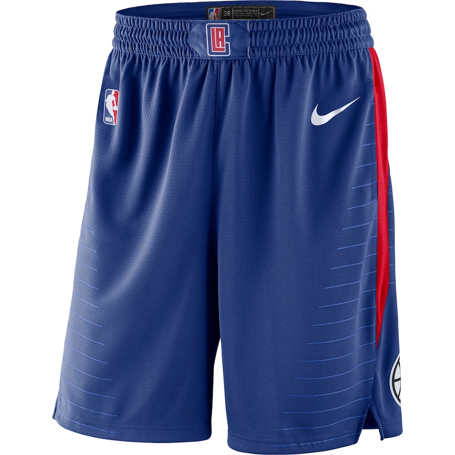 Men's LA Clippers NBA Royal 2019/20 Icon Edition Swingman Shorts