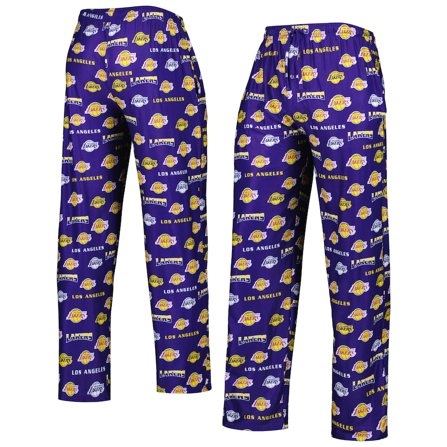Men's Los Angeles Lakers Concepts Sport Purple Breakthrough Knit Sleep Pants Men's Los Angeles Lakers Concepts Sport Purple Breakthrough Knit Sleep Pants