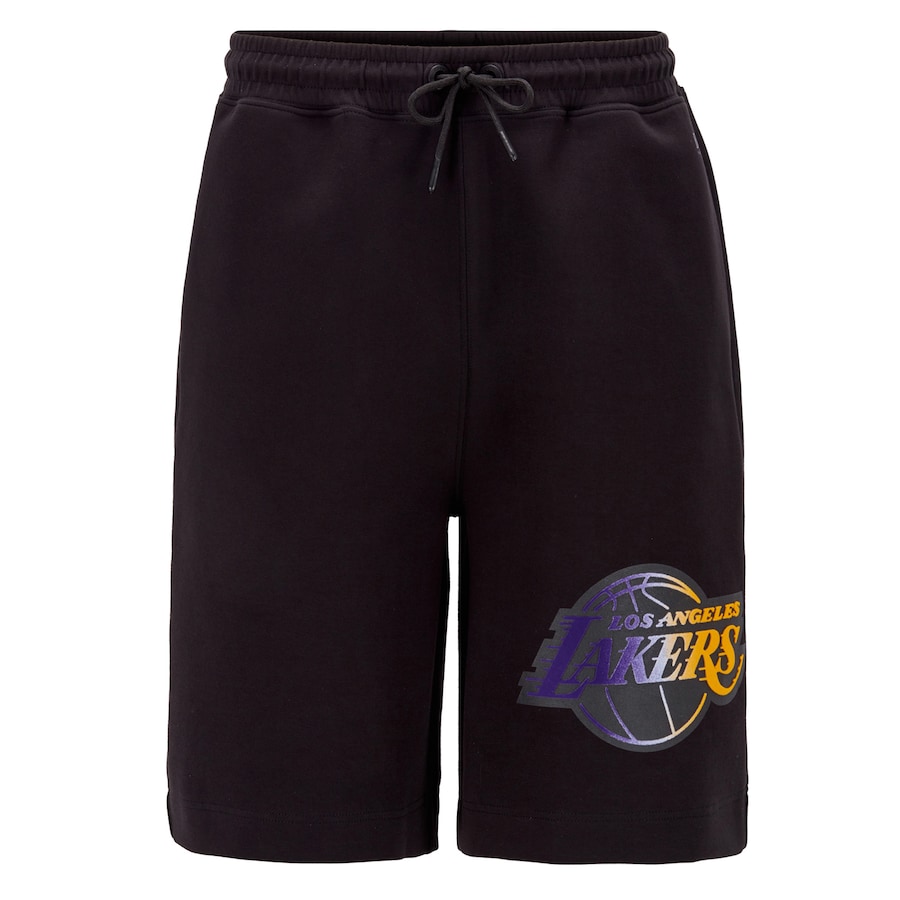Men's Los Angeles Lakers NBA x Hugo Boss Black Slam Dunk Shorts Men's Los Angeles Lakers NBA x Hugo Boss Black Slam Dunk Shorts