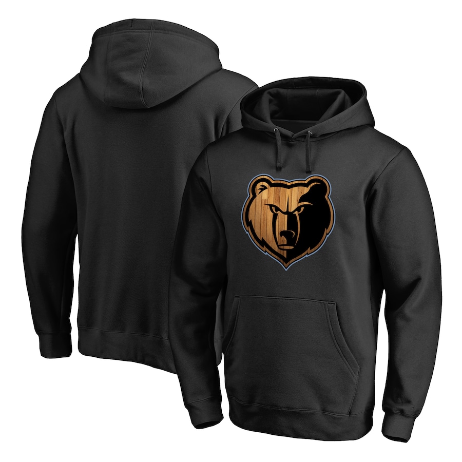 Men's Memphis Grizzlies Black Hardwood Pullover Hoodie