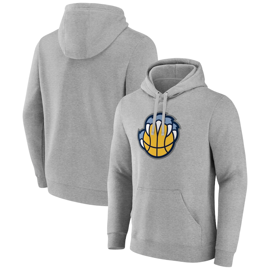Men's Memphis Grizzlies Gray Alternate Logo Pullover Hoodie