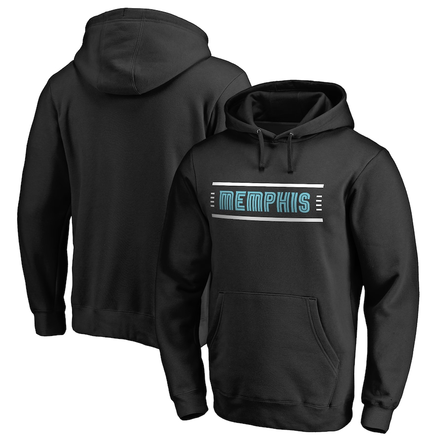 Men's Memphis Grizzlies Pride Black Pullover Hoodie