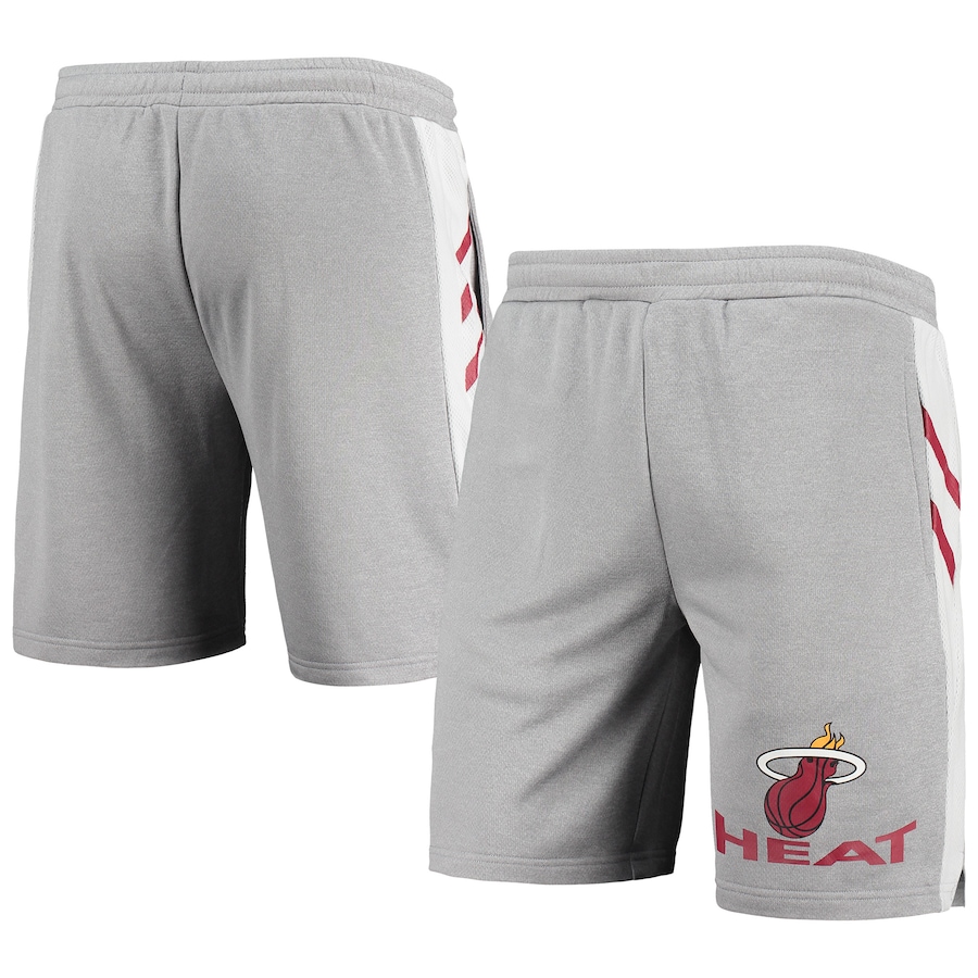 Men's Miami Heat Concepts Sport Gray Stature Shorts Men's Miami Heat Concepts Sport Gray Stature Shorts