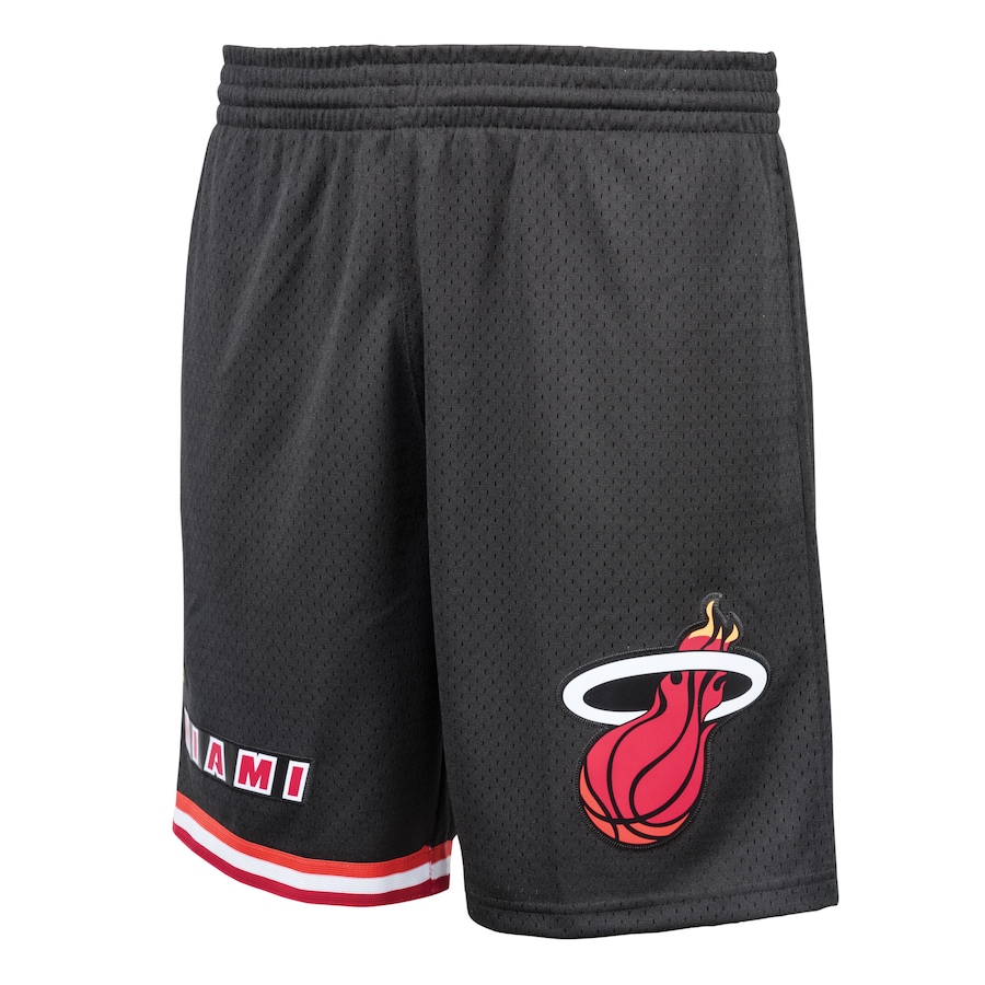 Men's Miami Heat Mitchell & Ness Black Big & Tall Hardwood Classics Swingman Shorts Men's Miami Heat Mitchell & Ness Black Big & Tall Hardwood Classics Swingman Shorts
