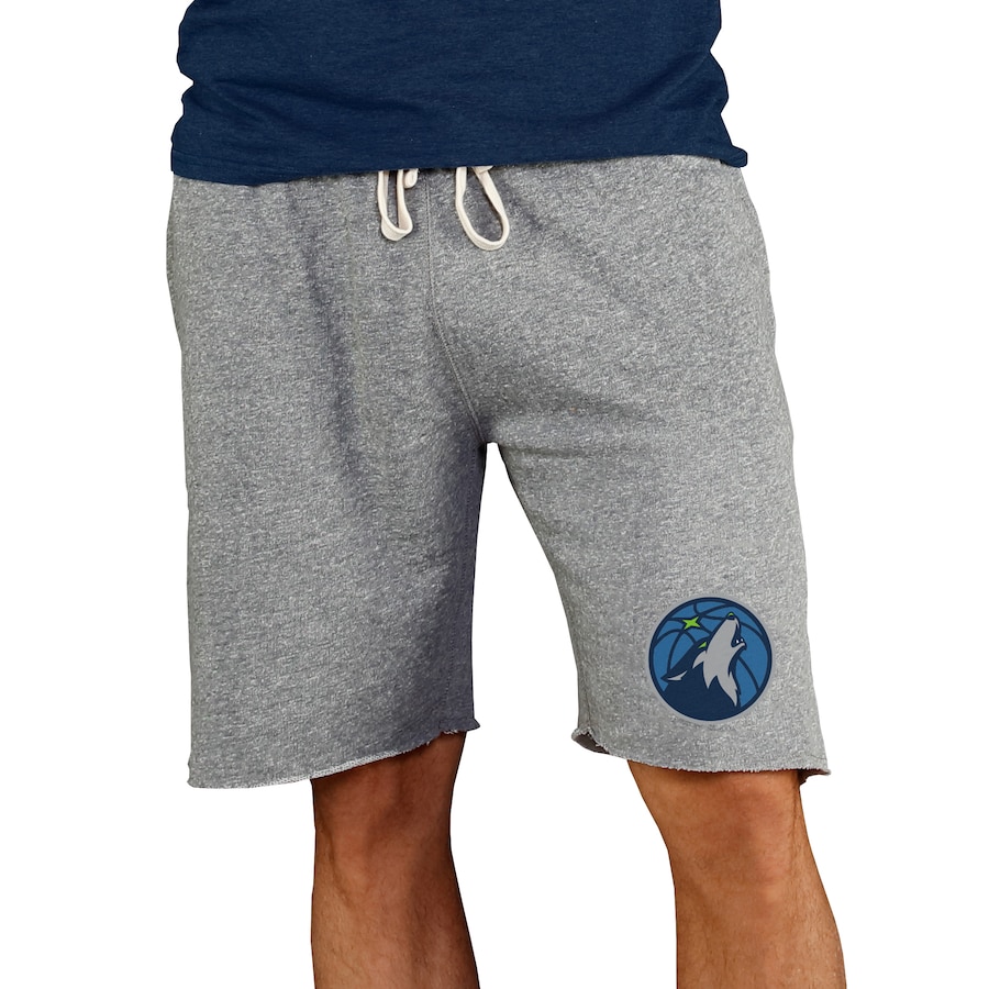 Men's Minnesota Timberwolves Concepts Sport Gray Mainstream Terry Shorts Men's Minnesota Timberwolves Concepts Sport Gray Mainstream Terry Shorts