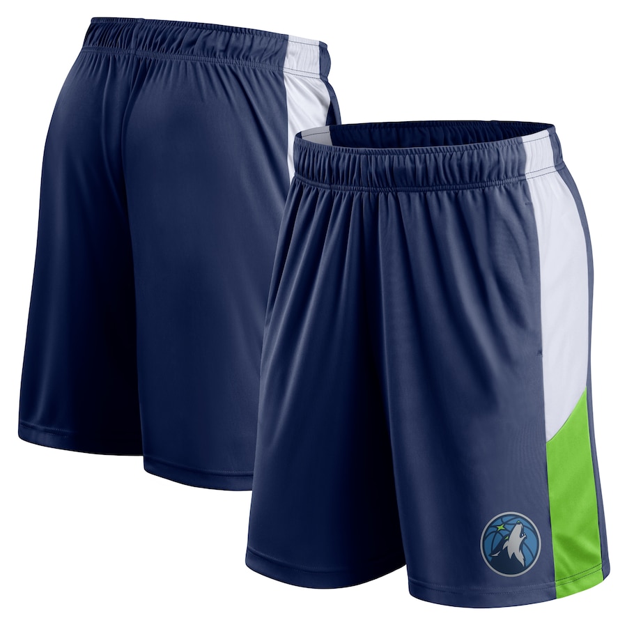 Men's Minnesota Timberwolves Navy Champion Rush Practice Performance Shorts Men's Minnesota Timberwolves Navy Champion Rush Practice Performance Shorts