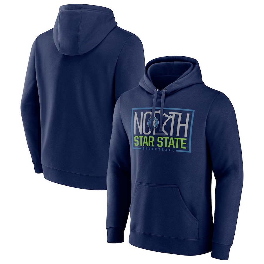 Men's Minnesota Timberwolves Navy Tip-Off Pullover Hoodie Men's Minnesota Timberwolves Navy Tip-Off Pullover Hoodie