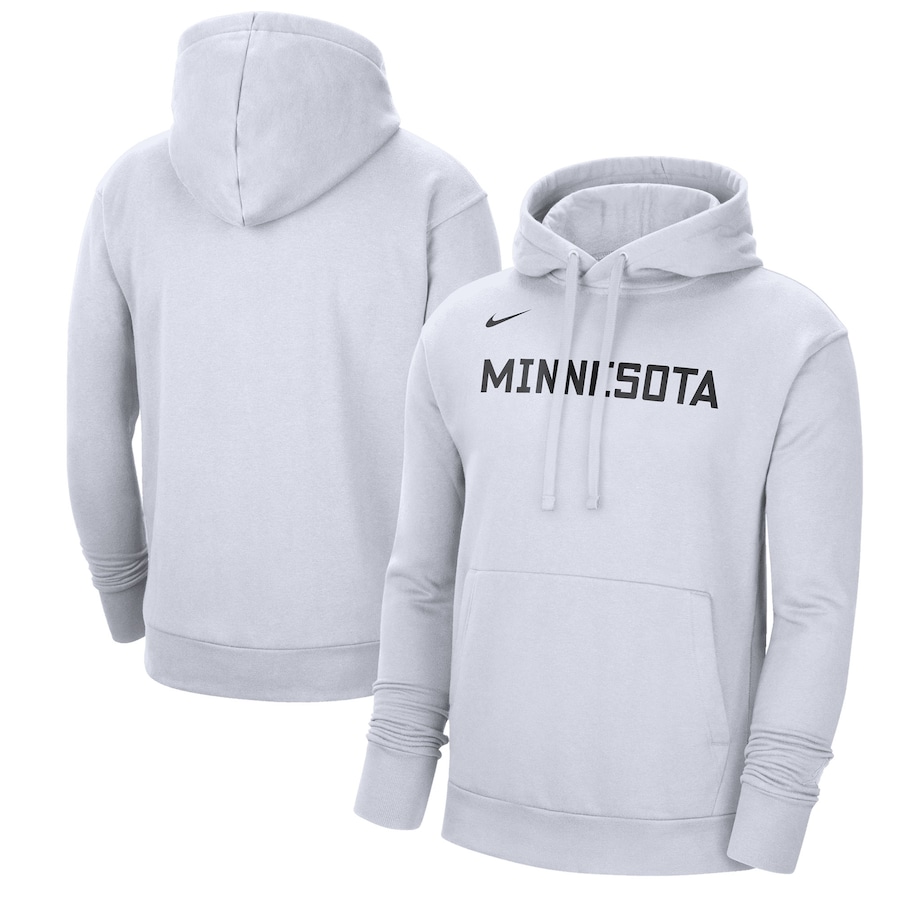 Men's Minnesota Timberwolves NBA White 2022/23 City Edition Essential Pullover Hoodie Men's Minnesota Timberwolves NBA White 2022/23 City Edition Essential Pullover Hoodie