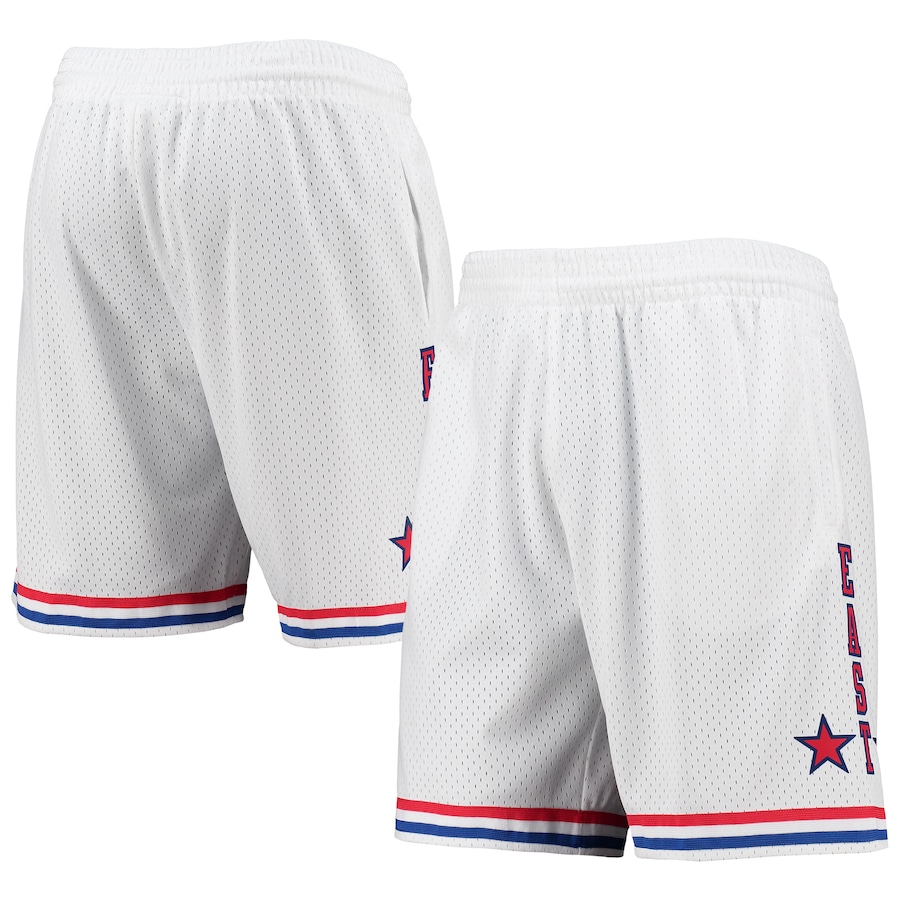 Men's Mitchell & Ness White Eastern Conference Hardwood Classics 1985 All-Star Game Swingman Shorts Men's Mitchell & Ness White Eastern Conference Hardwood Classics 1985 All-Star Game Swingman Shorts