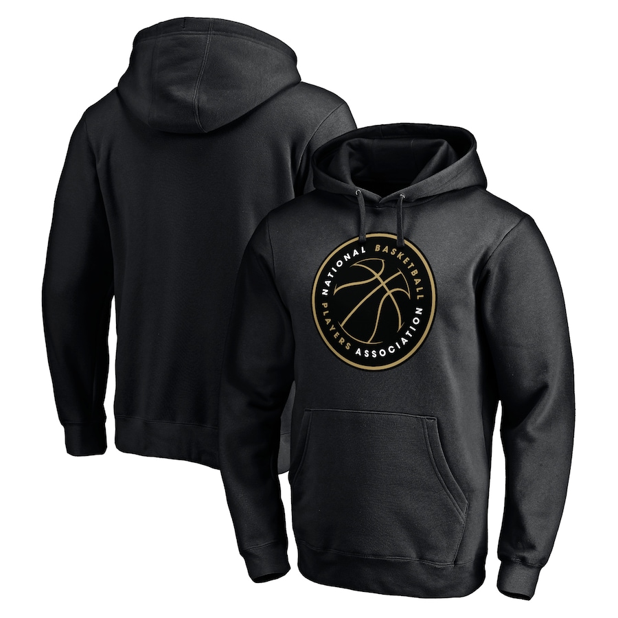 Men's NBPA Black Fan Favorite Fitted Pullover Hoodie Men's NBPA Black Fan Favorite Fitted Pullover Hoodie