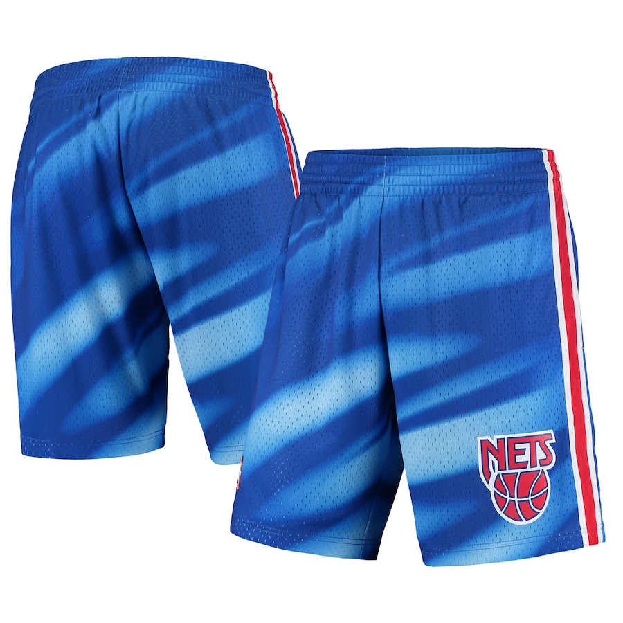 Men's New Jersey Nets Mitchell & Ness Blue Hardwood Classics Swingman Shorts Men's New Jersey Nets Mitchell & Ness Blue Hardwood Classics Swingman Shorts