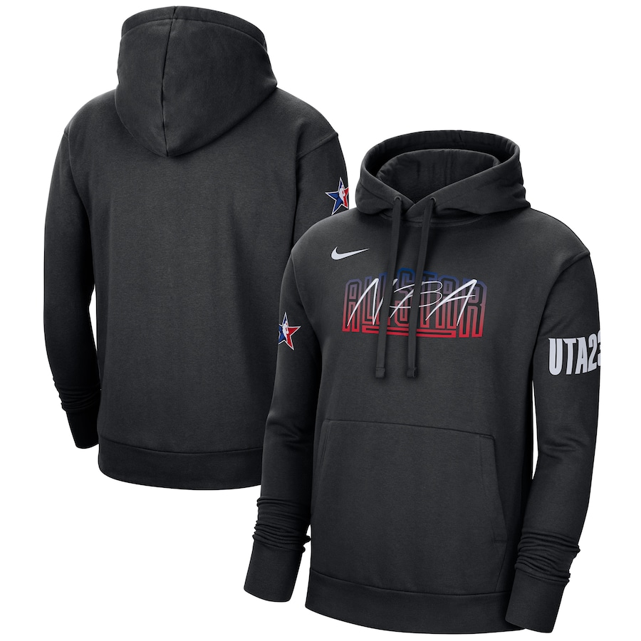 Men's NBA Black 2023 NBA All-Star Game Essential Versus Pullover Hoodie