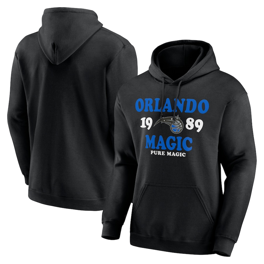 Men's Orlando Magic Black Fierce Competitor Pullover Hoodie