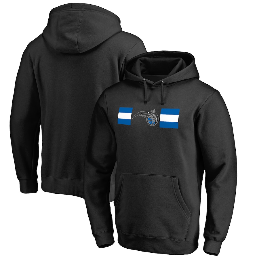 Men's Orlando Magic Black Stars Alternate Pullover Hoodie Men's Orlando Magic Black Stars Alternate Pullover Hoodie