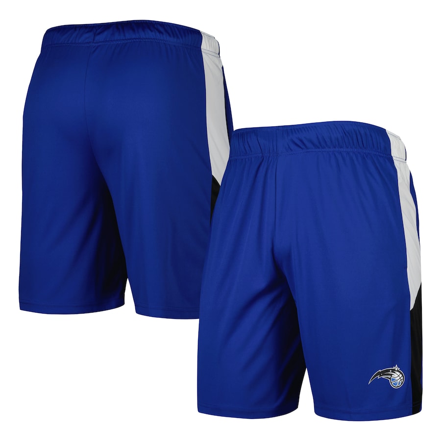 Men's Orlando Magic Blue Champion Rush Colorblock Performance Shorts Men's Orlando Magic Blue Champion Rush Colorblock Performance Shorts
