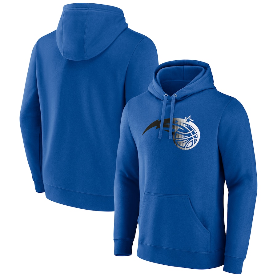 Men's Orlando Magic Blue Gradient Logo Pullover Hoodie Men's Orlando Magic Blue Gradient Logo Pullover Hoodie