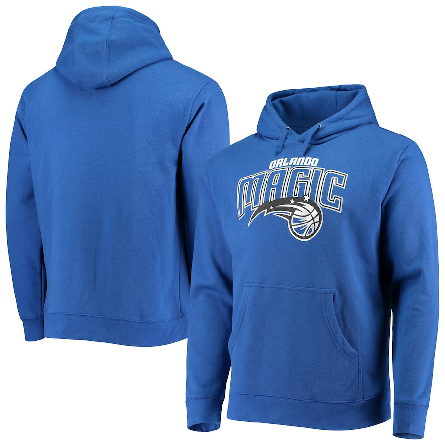 Men's Orlando Magic Blue Primary Logo Pullover Hoodie Men's Orlando Magic Blue Primary Logo Pullover Hoodie