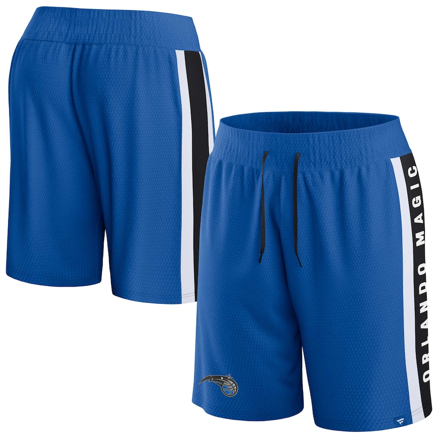 Men's Orlando Magic Blue Referee Iconic Mesh Shorts
