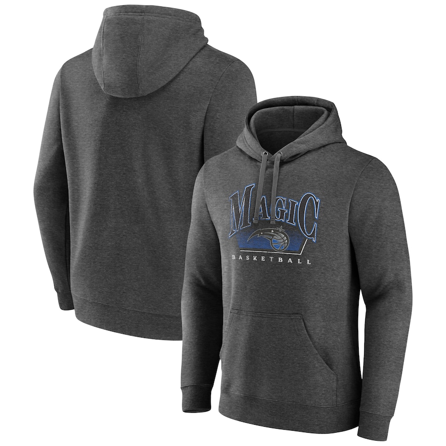 Men's Orlando Magic Charcoal Selection Pullover Hoodie Men's Orlando Magic Charcoal Selection Pullover Hoodie