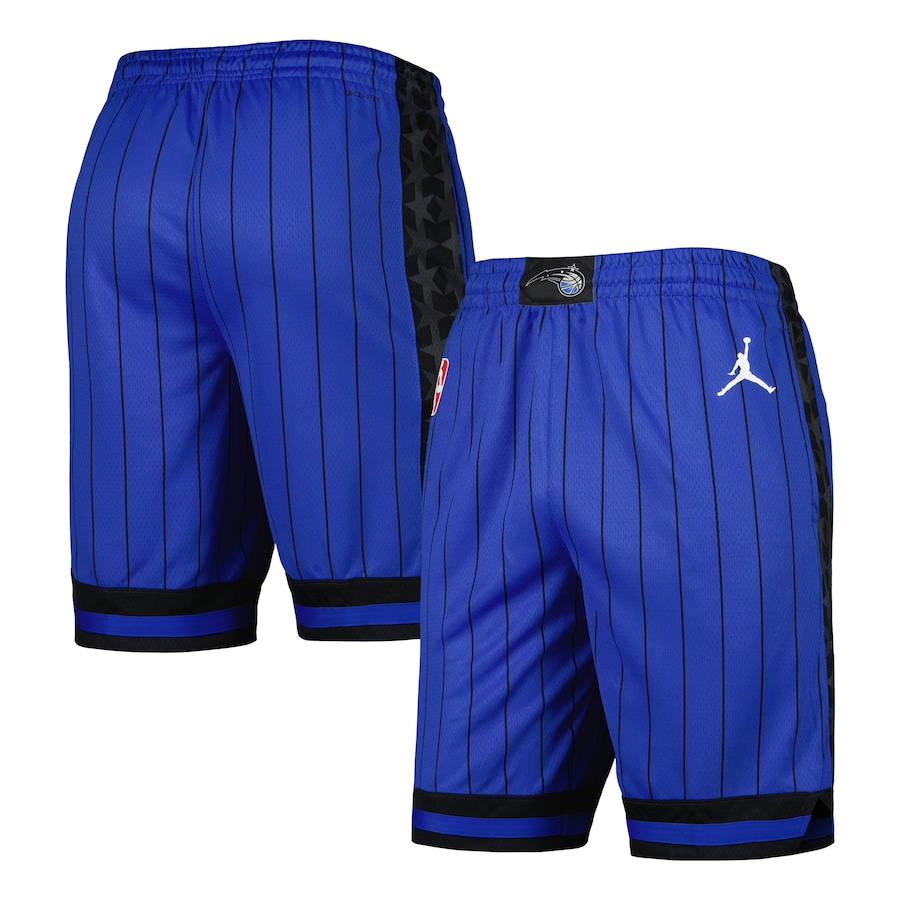 Men's Orlando Magic Jordan Brand Blue 2022/2023 Statement Edition Swingman Performance Shorts Men's Orlando Magic Jordan Brand Blue 2022/2023 Statement Edition Swingman Performance Shorts