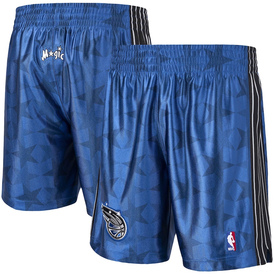 Men's Orlando Magic Mitchell & Ness Blue 2000/01 Hardwood Classics Authentic Shorts