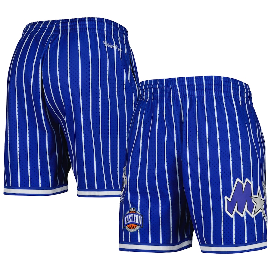 Men's Orlando Magic Mitchell & Ness Blue City Collection Heritage Mesh Shorts Men's Orlando Magic Mitchell & Ness Blue City Collection Heritage Mesh Shorts