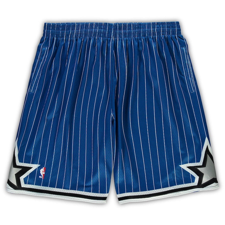 Men's Orlando Magic Mitchell & Ness Royal Big & Tall Hardwood Classics Team Swingman Shorts Men's Orlando Magic Mitchell & Ness Royal Big & Tall Hardwood Classics Team Swingman Shorts