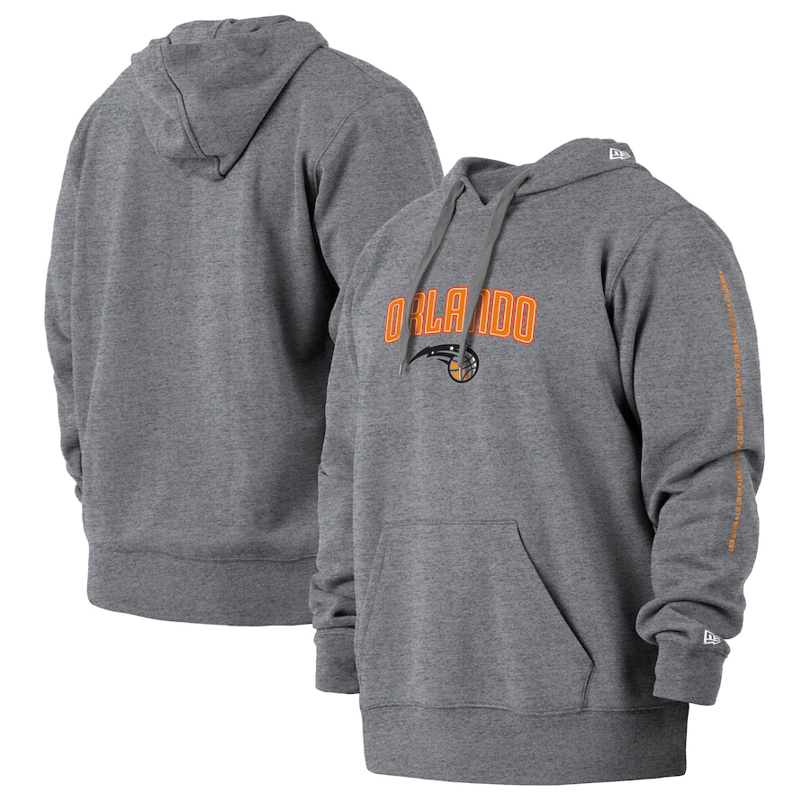 Men's Orlando Magic New Era Gray 2021/22 City Edition Big & Tall Pullover Hoodie Men's Orlando Magic New Era Gray 2021/22 City Edition Big & Tall Pullover Hoodie