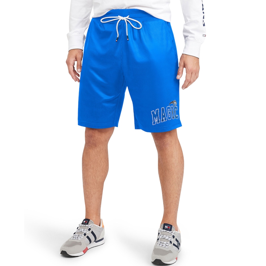 Men's Orlando Magic Tommy Jeans Blue Mike Mesh Basketball Shorts
