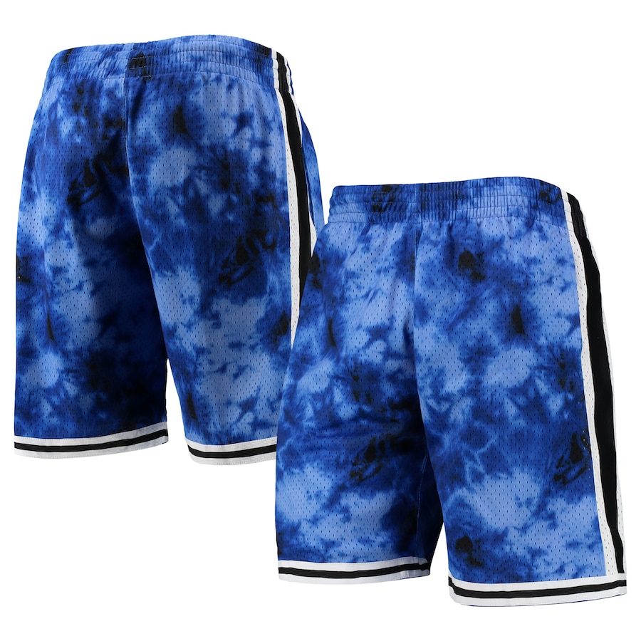 Men's Philadelphia 76ers Mitchell & Ness Royal Hardwood Classics 2000 Galaxy Swingman Shorts Men's Philadelphia 76ers Mitchell & Ness Royal Hardwood Classics 2000 Galaxy Swingman Shorts