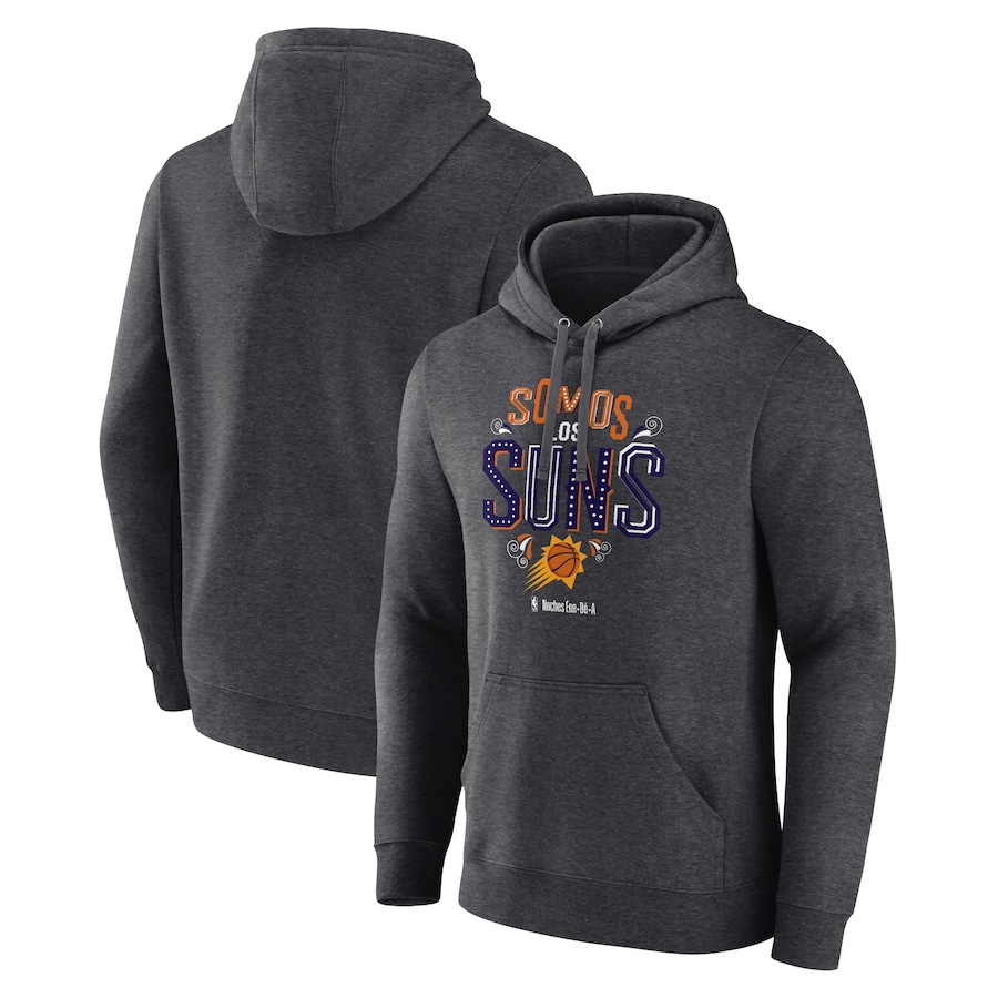 Men's Phoenix Suns Charcoal Noches Ene-Be-A Pullover Hoodie