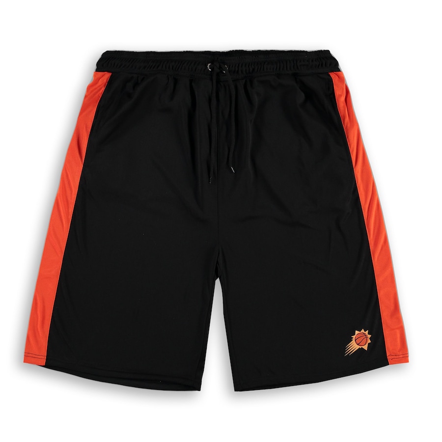 Men's Phoenix Suns Black/Orange Big & Tall Performance Shorts Men's Phoenix Suns Black/Orange Big & Tall Performance Shorts
