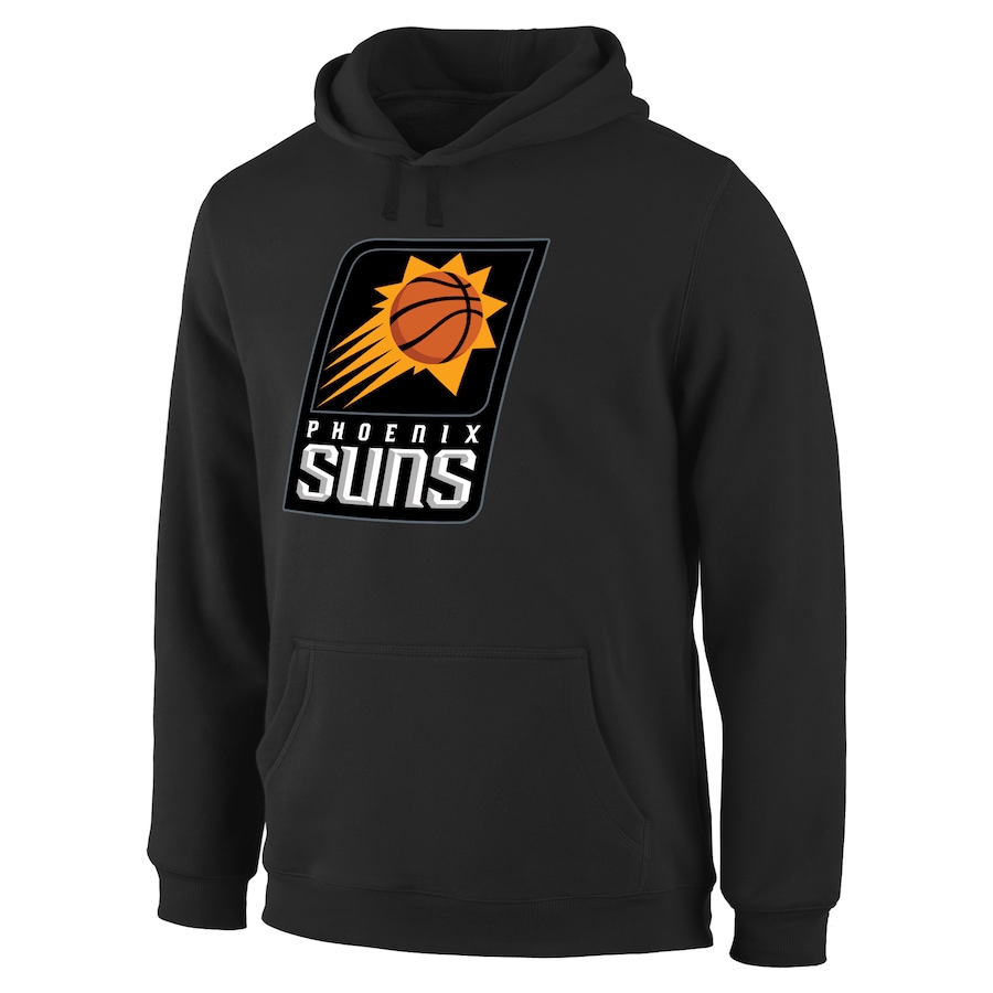 Men's Phoenix Suns Black Primary Logo Pullover Hoodie Men's Phoenix Suns Black Primary Logo Pullover Hoodie