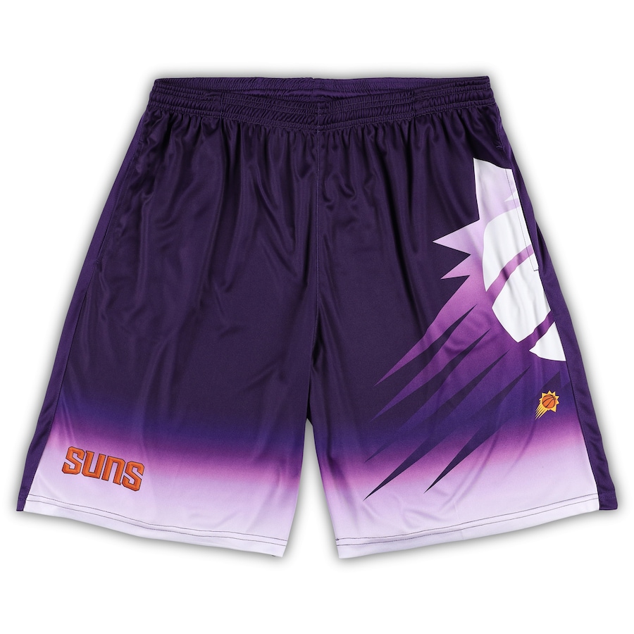 Men's Phoenix Suns Purple Big & Tall Graphic Shorts