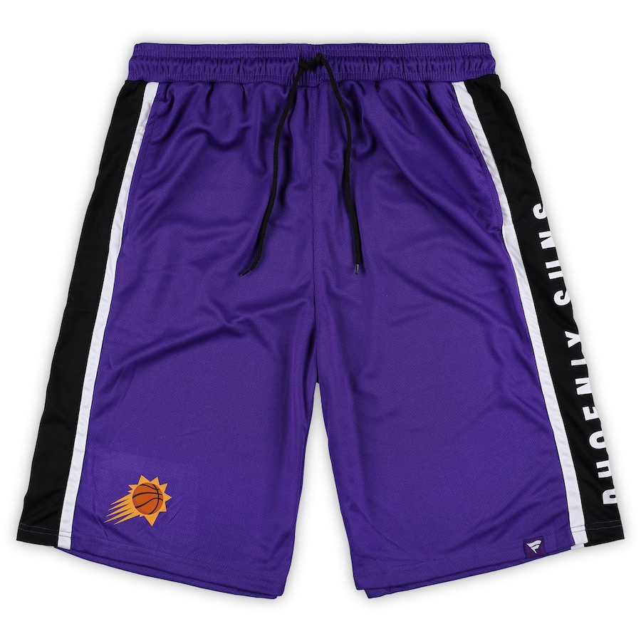 Men's Phoenix Suns Purple Big & Tall Referee Iconic Mesh Shorts