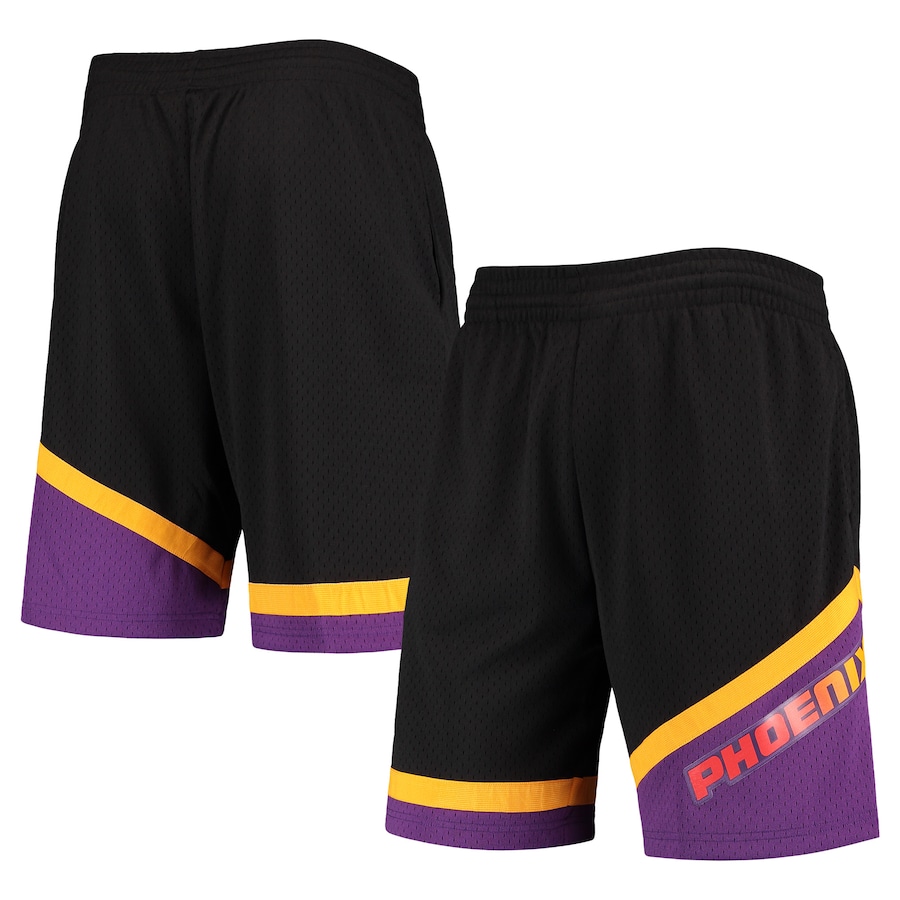 Men's Phoenix Suns Mitchell & Ness Black 1999-00 Hardwood Classics Swingman Shorts Men's Phoenix Suns Mitchell & Ness Black 1999-00 Hardwood Classics Swingman Shorts
