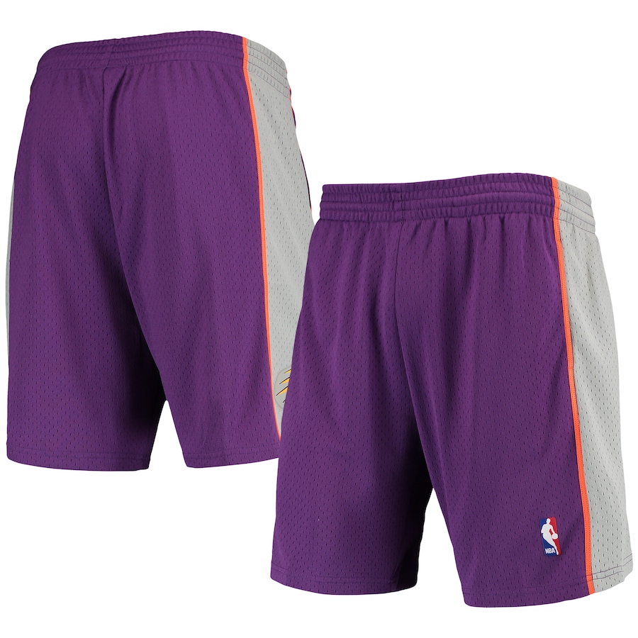 Men's Phoenix Suns Mitchell & Ness Purple 2001-02 Hardwood Classics Swingman Shorts