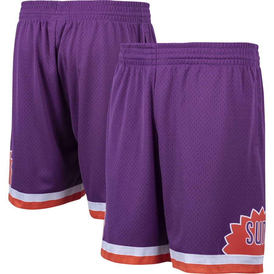 Men's Phoenix Suns Mitchell & Ness Purple Hardwood Classics Swingman Shorts Men's Phoenix Suns Mitchell & Ness Purple Hardwood Classics Swingman Shorts