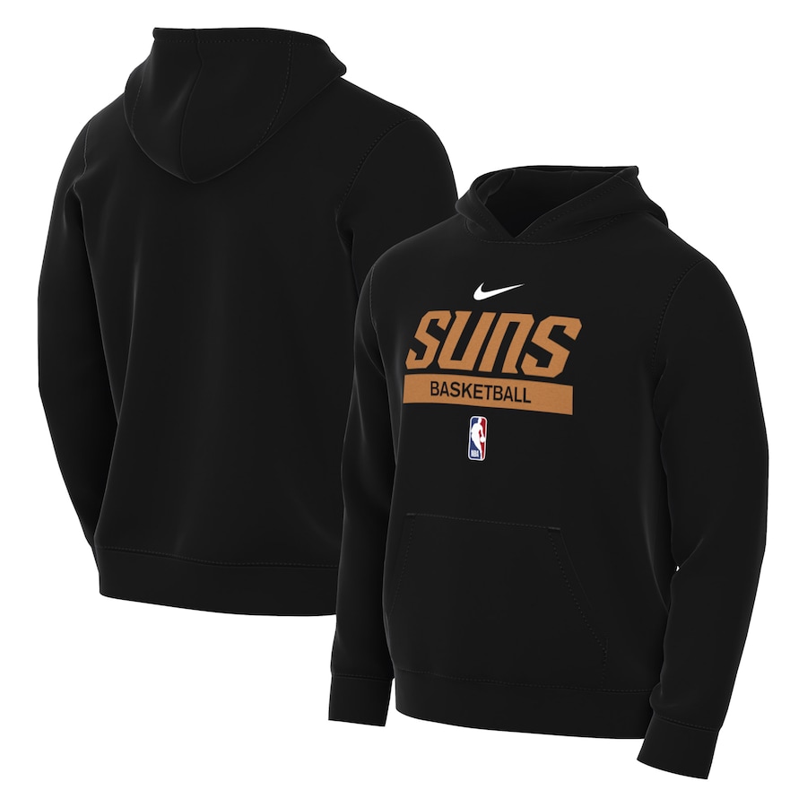 Men's Phoenix Suns NBA Black 2022/23 Spotlight On-Court Practice Performance Pullover Hoodie Men's Phoenix Suns NBA Black 2022/23 Spotlight On-Court Practice Performance Pullover Hoodie
