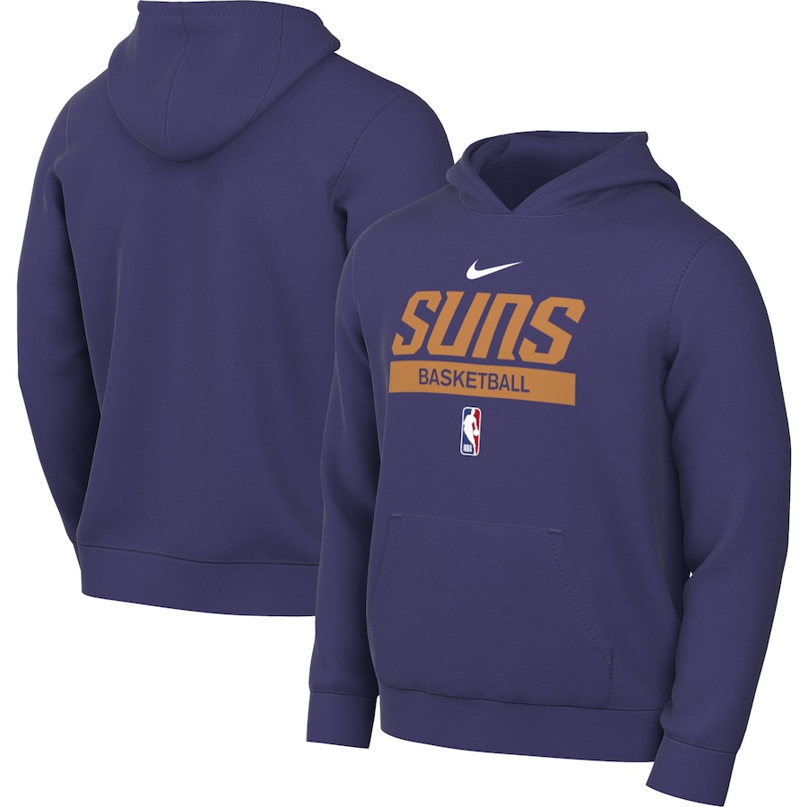 Men's Phoenix Suns NBA Purple 2022/23 Spotlight On-Court Practice Performance Pullover Hoodie Men's Phoenix Suns NBA Purple 2022/23 Spotlight On-Court Practice Performance Pullover Hoodie