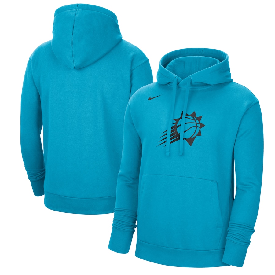 Men's Phoenix Suns NBA Turquoise 2022/23 City Edition Essential Pullover Hoodie Men's Phoenix Suns NBA Turquoise 2022/23 City Edition Essential Pullover Hoodie