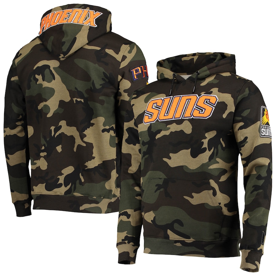 Men's Phoenix Suns Pro Standard Camo Team Pullover Hoodie Men's Phoenix Suns Pro Standard Camo Team Pullover Hoodie