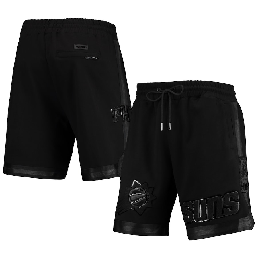 Men's Phoenix Suns Pro Standard Triple Black Gloss Shorts