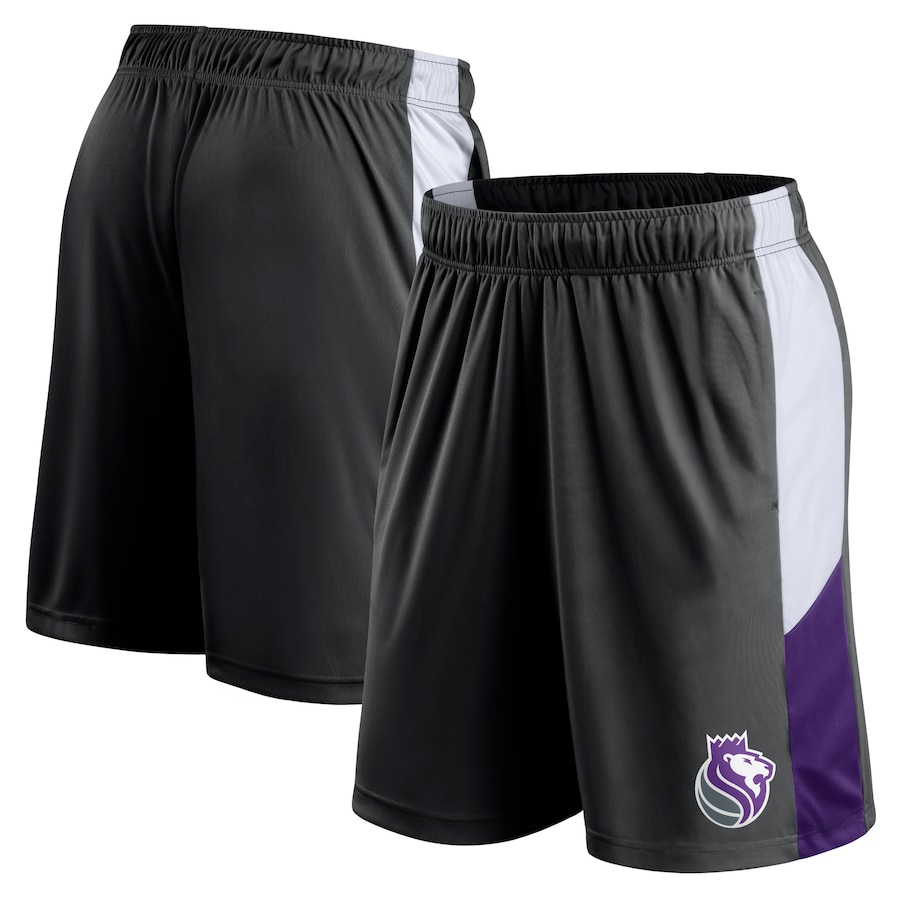 Men's Sacramento Kings Black Champion Rush Practice Performance Shorts Men's Sacramento Kings Black Champion Rush Practice Performance Shorts