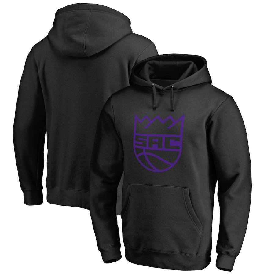 Men's Sacramento Kings Black Taylor Pullover Hoodie